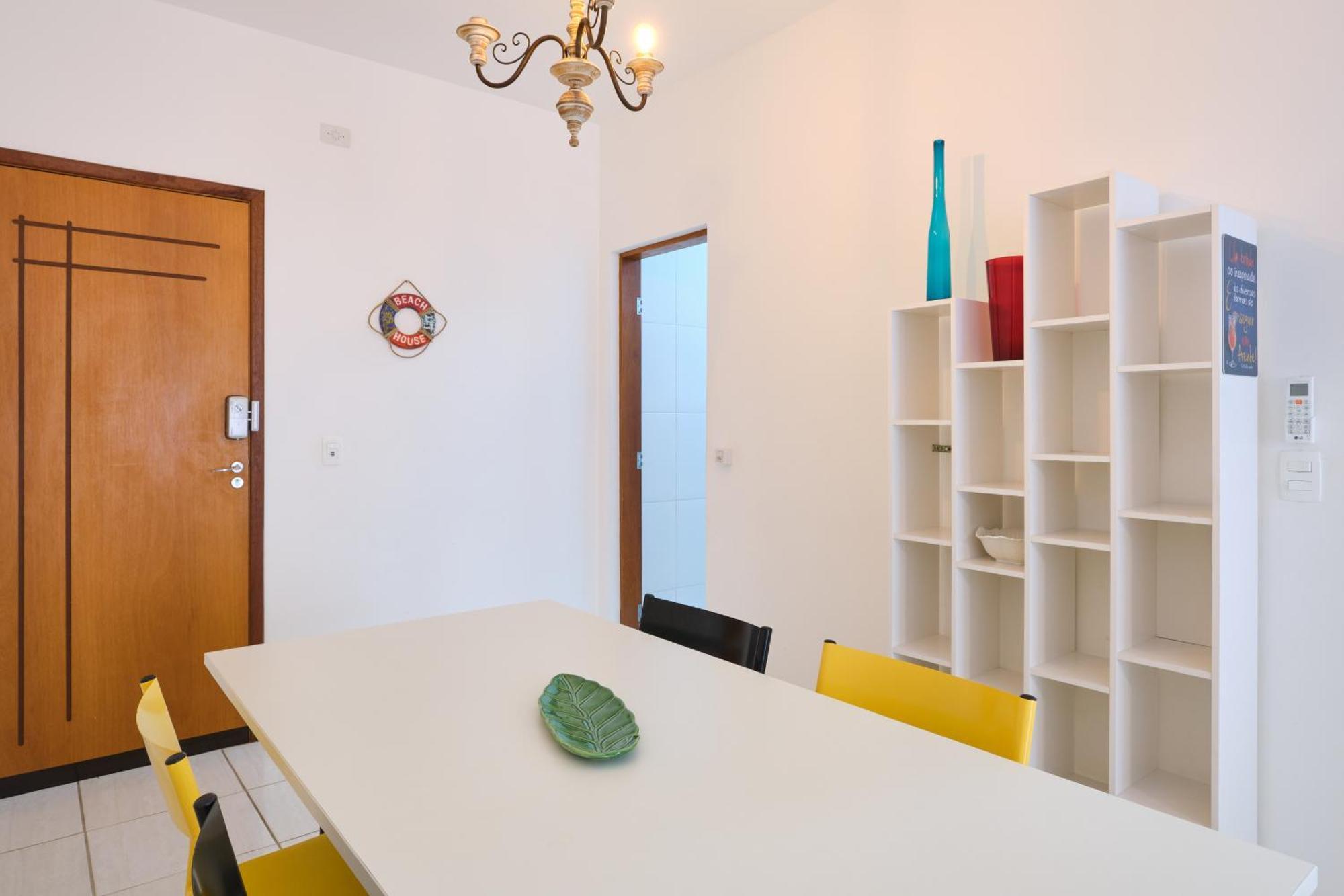 Apartamento 600 Metros Da Orla Ar Varanda Gourmet *