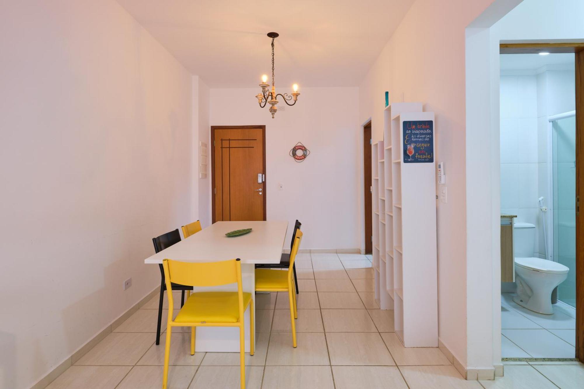 Apartamento 600 Metros Da Orla Ar Varanda Gourmet Ubatuba